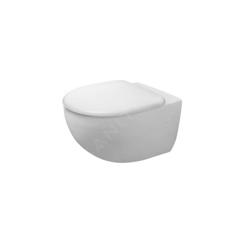 Duravit Architec - WC suspendu, WonderGliss, blanc 25460900641