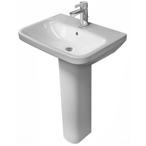Duravit Waschtisch DuraStyle 60cm mit Überlauf, mit Hahnlochbank,