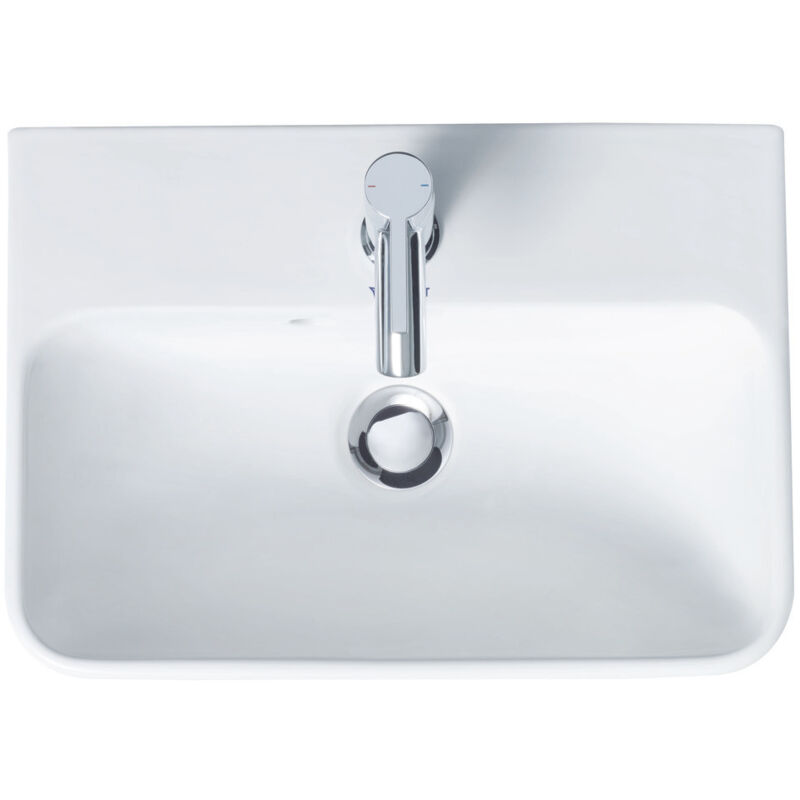 Duravit - Me By Starck - Waschtisch 60x46 Cm, Mit 1 Hahnloch, Alpinweiß 2335600000