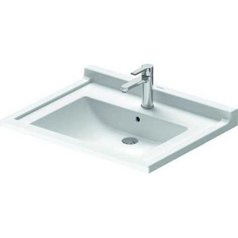 Duravit Waschtisch Starck 3 Vital 70cm, 1 Hahnloch, 0309700000