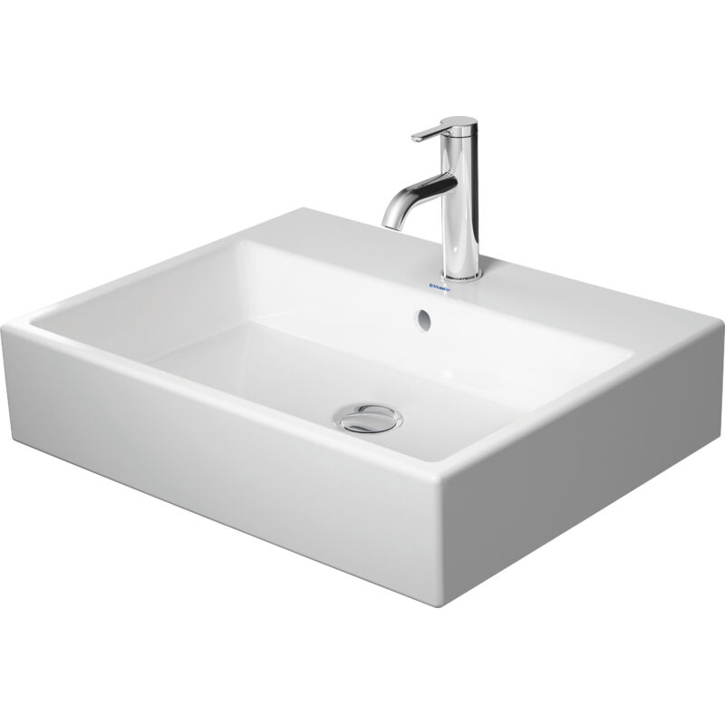 Duravit - Vero Air - Möbelwaschbecken 60x47 Cm, mit Überlauf, Mit Hahnloch, Weiß 2350600000