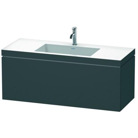 Duravit Waschtischunterschrank c-bonded L-Cube 120x48cm, o HL, bg ma, 1 Ausz., wandhängend