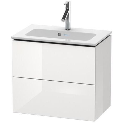 Duravit Waschtischunterschrank Compact L-Cube 62x39,1cm, Tau matt, 2 Schub., wandhängend