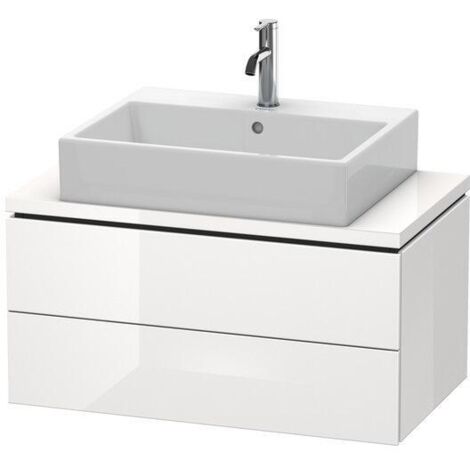 Duravit Waschtischunterschrank Compact L-Cube 82x47,7cm, Tau matt, f Kons, 2 Schub.
