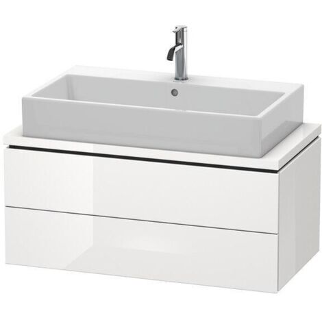 Duravit Waschtischunterschrank Compact L-Cube 92x47,7cm, Tau matt, f Kons, 2 Schub.