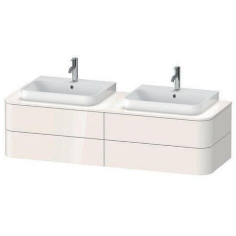 Duravit Waschtischunterschrank Happy D.2 Plus 160x55cm, f K, 4 AZ, f AWT, bs, Tau matt