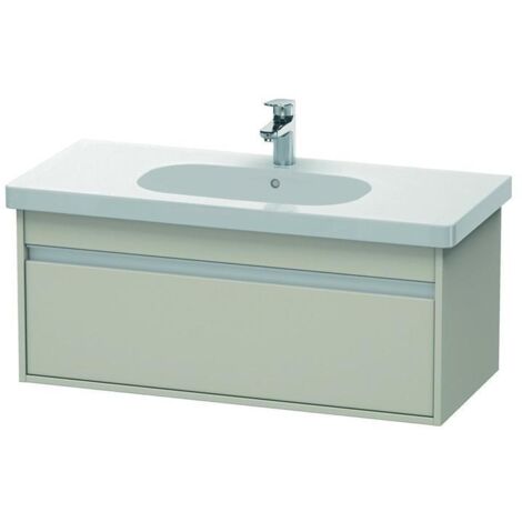 Duravit Waschtischunterschrank Ketho 100x45,5cm, Taupe, 1 Auszug, wandhängend