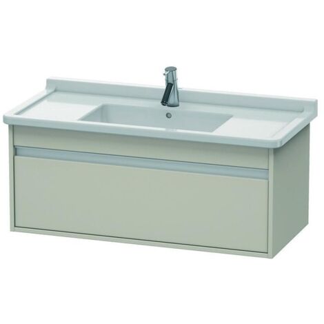 Duravit Waschtischunterschrank Ketho 100x45,5cm, Taupe, 1 Auszug, wandhängend