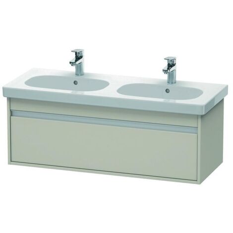 Duravit Waschtischunterschrank Ketho 115x45,5cm, Taupe, 1 Auszug, wandhängend
