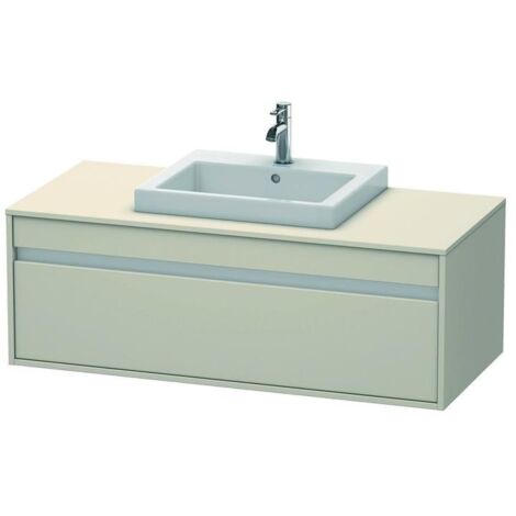 Duravit Waschtischunterschrank Ketho 120x55cm, T, f EWT mitt., 1 Ausz., wandhängend
