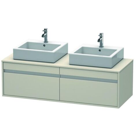 Duravit Waschtischunterschrank Ketho 140x55x42,6cm, f AWT, 2 AZ, B bs, Tau
