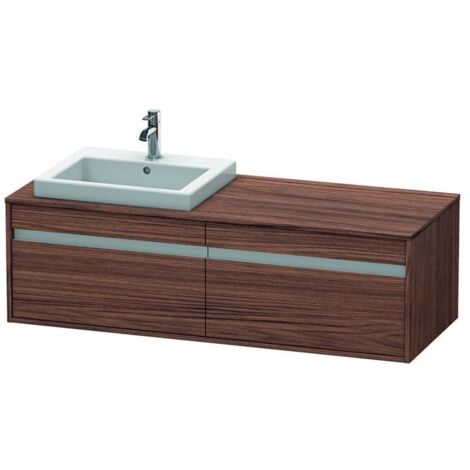 Duravit Waschtischunterschrank Ketho 140x55x42,6cm, f EWT, 2 AZ, B li, N dkl.