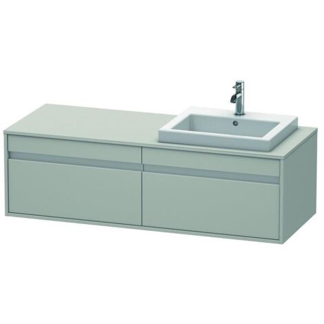 Duravit Waschtischunterschrank Ketho 140x55x42,6cm, f EWT, 2 AZ, B r, bg m
