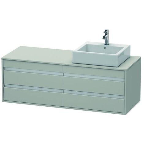 Duravit Waschtischunterschrank Ketho 140x55x49,6cm, f AWT, 4 La, B R, bg ma