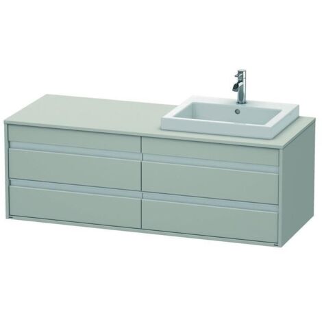 Duravit Waschtischunterschrank Ketho 140x55x49,6cm, f EWT, 4 La, B R, bg ma