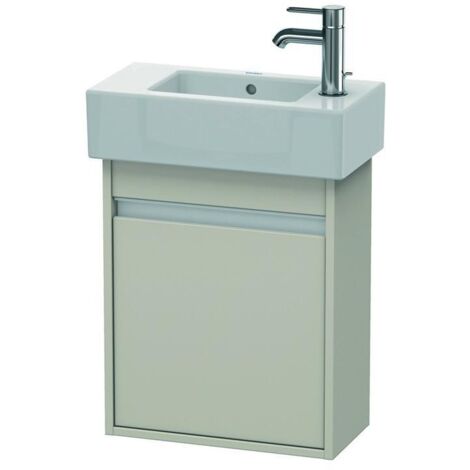 Duravit Waschtischunterschrank Ketho 45x22,5x55cm, wandhängend, Tür links, Taupe