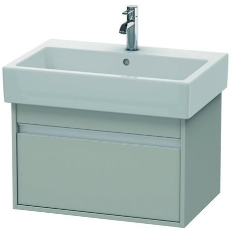 Duravit Waschtischunterschrank Ketho 65x44cm, betongr ma, 1 Ausz., wandhängend