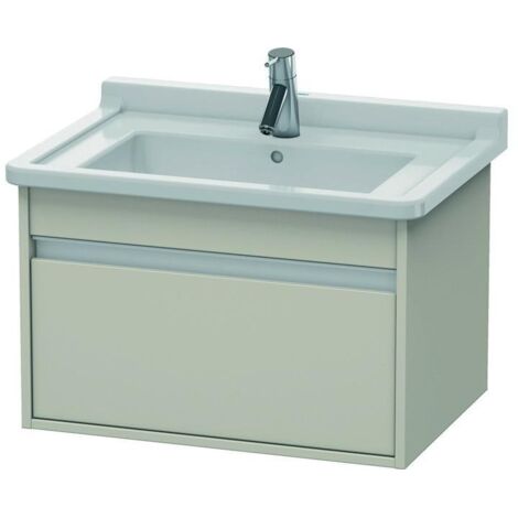 Duravit Waschtischunterschrank Ketho 65x45,5cm, Taupe, 1 Auszug, wandhängend