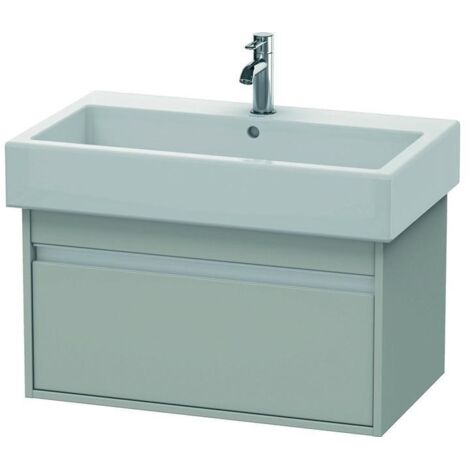 Duravit Waschtischunterschrank Ketho 75x44cm, betongr ma, 1 Ausz., wandhängend