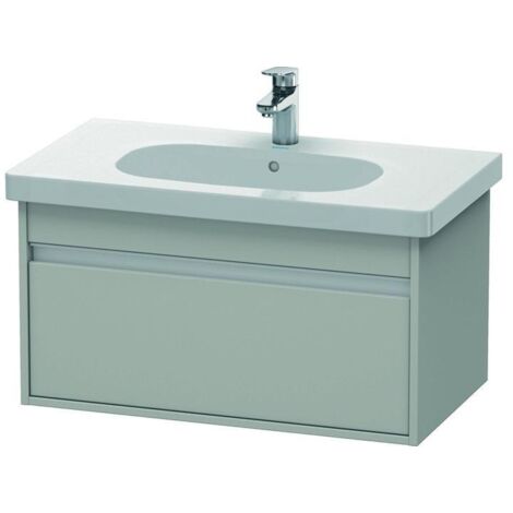 Duravit Waschtischunterschrank Ketho 80x45,5cm, betongr m, 1 Ausz., wandhängend