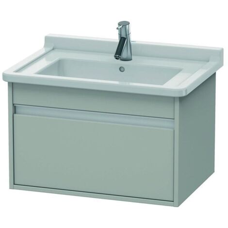 Duravit Waschtischunterschrank Ketho 80x45,5cm, betongr ma, 1 Ausz., wandhängend