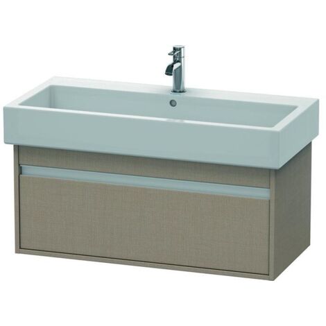 Duravit Waschtischunterschrank Ketho 95x44cm, leinen, 1 Auszug, wandhängend