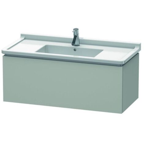 Duravit Waschtischunterschrank L-Cube 102x46,9cm, betongr ma, 1 Ausz., wandhängend