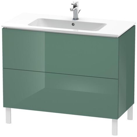 Duravit Waschtischunterschrank L-Cube 102x48,1cm, Tau matt, 2 Auszüge, stehend