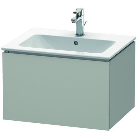 Duravit Waschtischunterschrank L-Cube 62x48,1cm, betongr ma, 1 Ausz., wandhängend