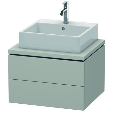 Duravit Waschtischunterschrank L-Cube 62x54,7cm, betongr ma, f Kons, 2 Schub.