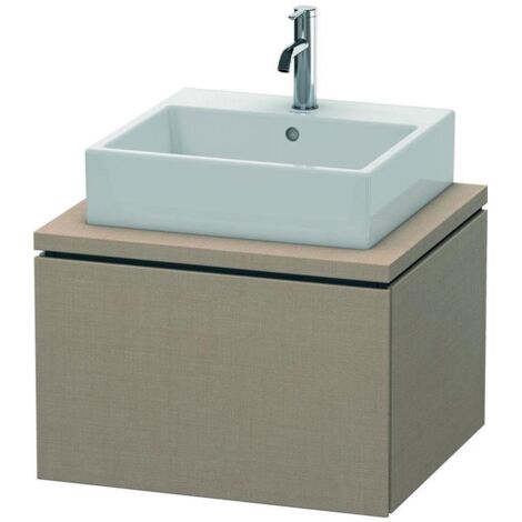 Duravit Waschtischunterschrank L-Cube 62x54,7cm, leinen, für Konsole, 1 Auszug