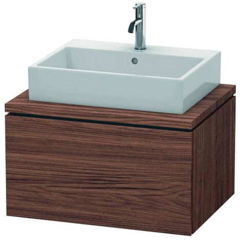 Duravit Waschtischunterschrank L-Cube 72x54,7cm, Nussb dkl., f Kons, 1 Auszug