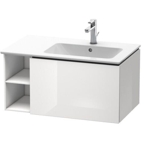 Duravit Waschtischunterschrank L-Cube 82x48,1x40cm, 1 A, Beck. re, Tau matt
