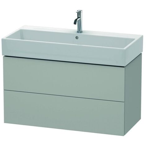 Duravit Waschtischunterschrank L-Cube 98,4x 45,9cm, bg ma, 2 Schub., wandhängend