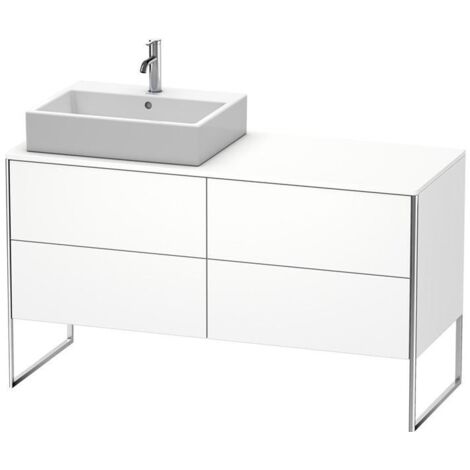 Duravit Waschtischunterschrank XSquare 140x77,8x53,8cm, 4 AZ, st, B re, we matt