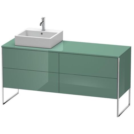 Duravit Waschtischunterschrank XSquare 160x54,8x77,8cm, 4 AZ, st, B li, we matt