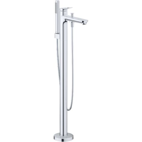 Duravit Wave Einhebel-Wannenmischer bodenstehend, Ausladung 225