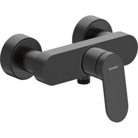 DURAVIT Wave mezclador de ducha mecánico negro mate