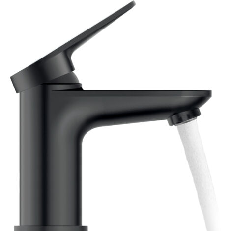 Duravit Wave - Miscelatore da lavabo, nero opaco WA1010002046