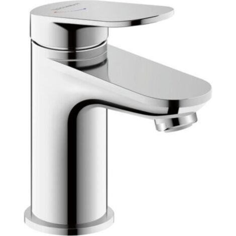 DURAVIT Wave S Mezclador de lavabo agua fría apertura sin desagüe en cromo brillo