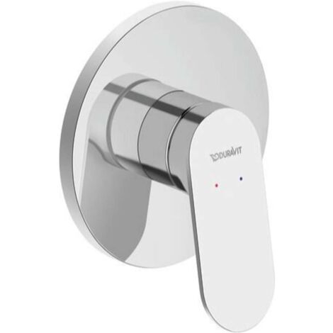 Duravit Wave - Unterputz-Duscharmatur, mit Einbaukörper, Chrom WA4210007010
