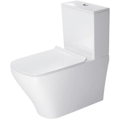 Duravit WC de pedestal DuraStyle Combi 72cm lavable, para