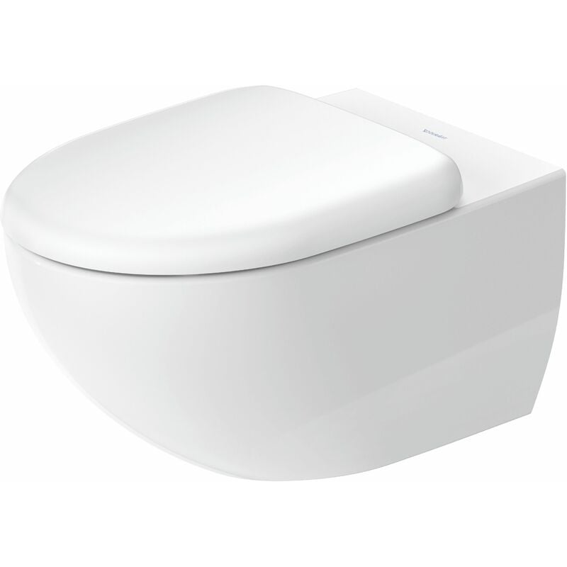 Duravit - Pack wc suspendu Architec - cuvette Rimeless + abattant frein de chute, système Durafix inclus