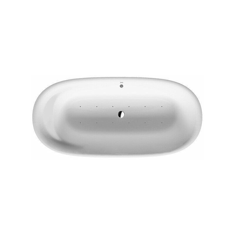 

Duravit CAPE COD bañera de hidromasaje 205 l 1855x885mm blanco 1 RS Air-Syst