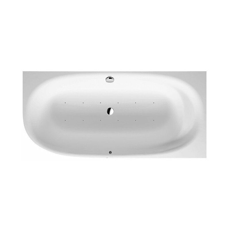 

Duravit CAPE COD bañera de hidromasaje esquina derecha 205 l 190x90 blanco 1 RS Air-Syst