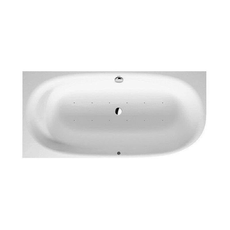

Duravit CAPE COD bañera de hidromasaje esquina izquierda 205 l 190x90 blanco 1 RS Air-Syst