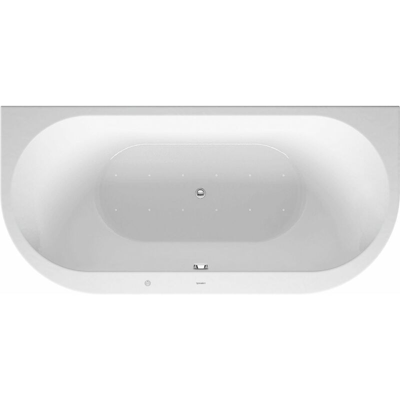 

Duravit Whirlpool Darling Nuevo 1900x900mm, versión de pre-pared, con revestimiento acrílico, marco, 2 inclinaciones traseras, desagüe y rebosadero,
