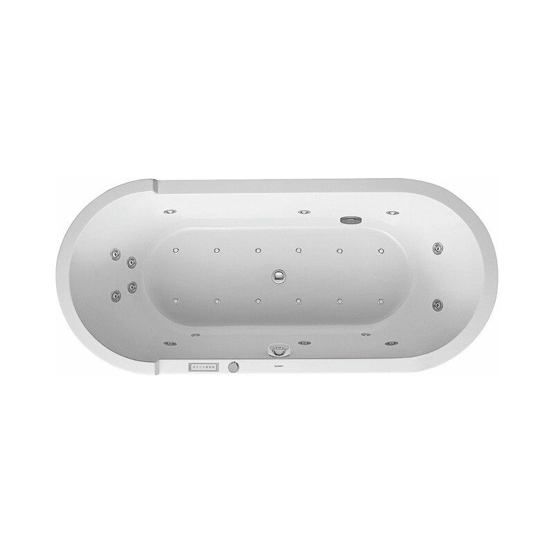 

Duravit Whirlpool Oval Starck 1800x800mm independiente Combisystem E - 760010000CE1000