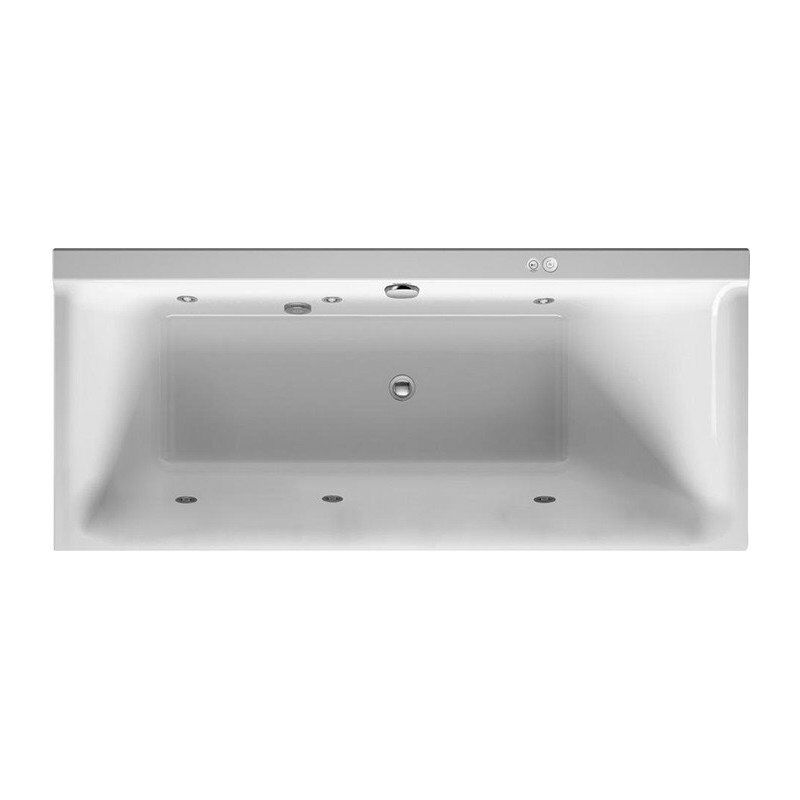 

Bañera Bañera de hidromasaje rectangular P3 Comforts 133 l 160x70 blanco 1 respaldo inclinado a la derecha Jet-Syst