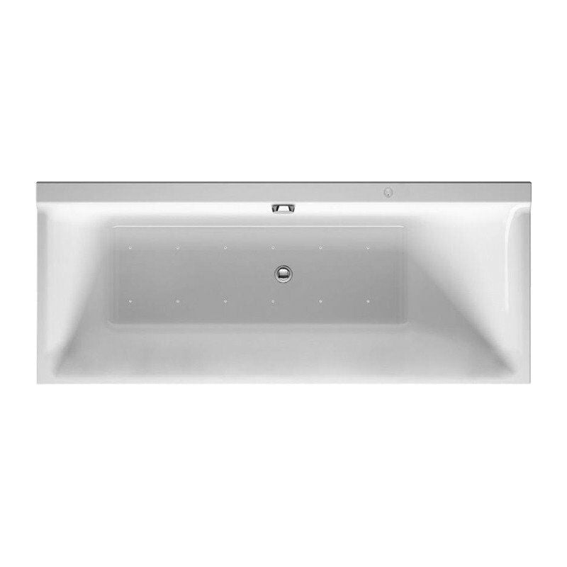 

Duravit - Bañera P3 Comforts bañera de hidromasaje rectangular 145 l 170x70 blanco 1 respaldo inclinado a la derecha Air-Syst